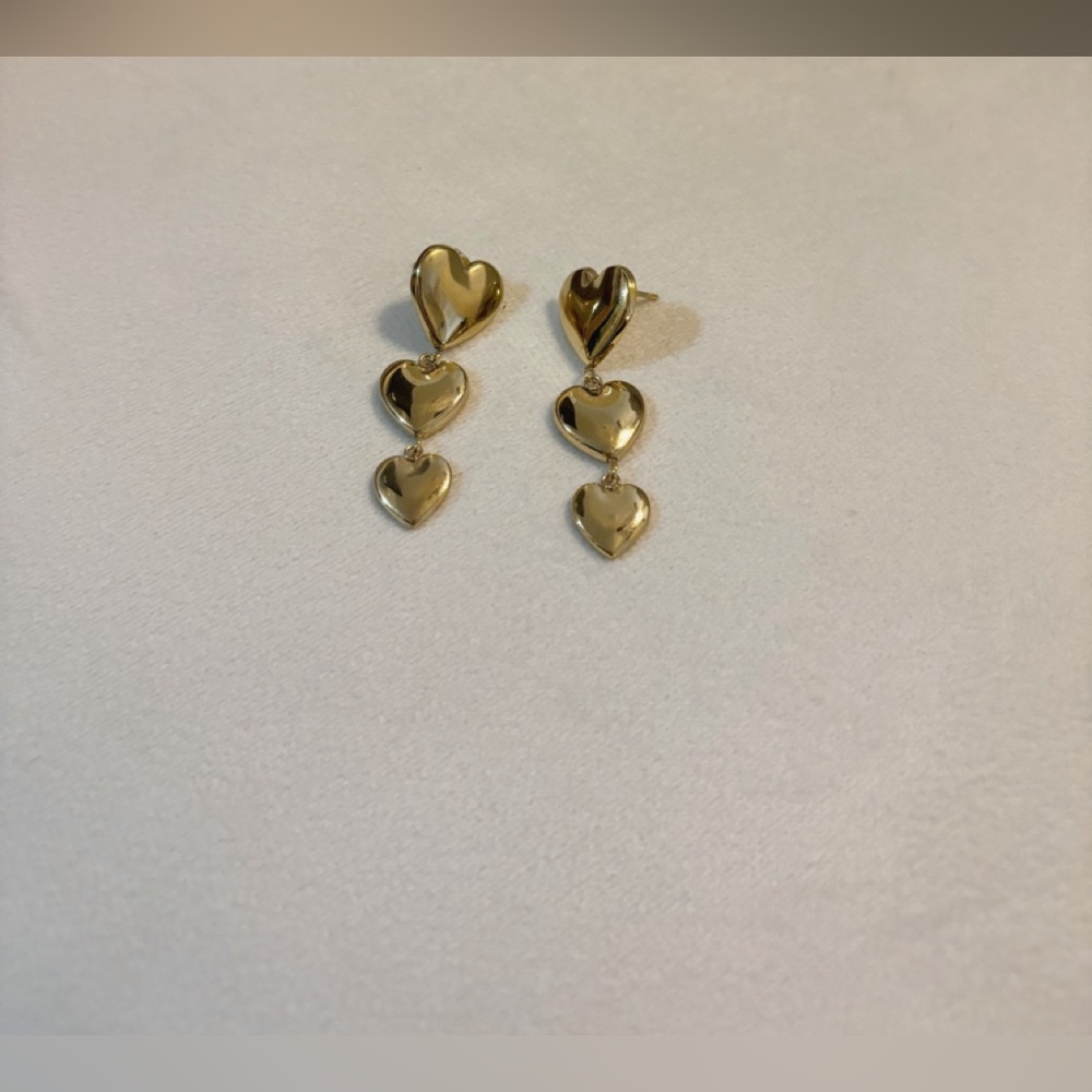 Heart Drop earrings